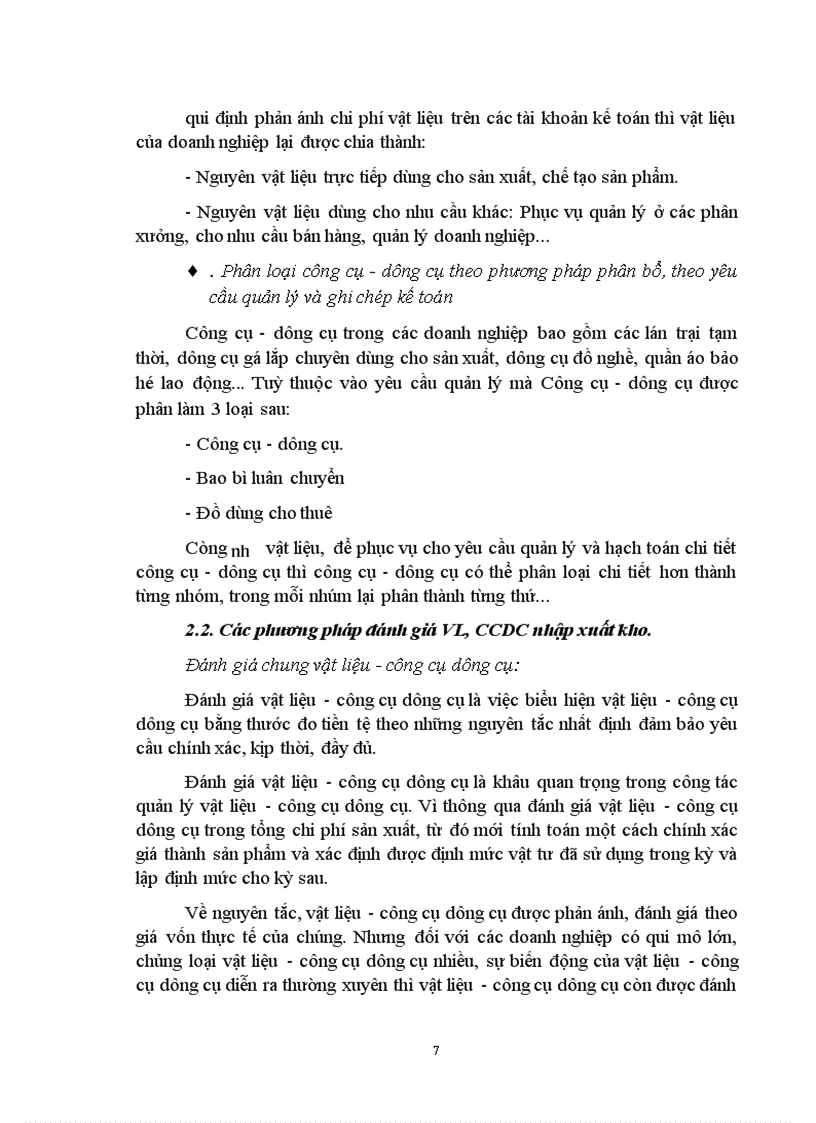 image for page Một số ý kiến nhằm hoàn thiện công tác kế toán vật liệu - công cụ dụng cụ tại Công ty may Hưng Việt.