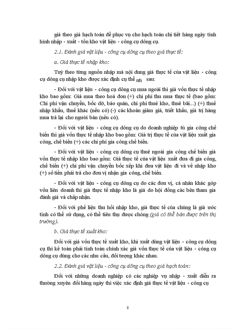 image for page Một số ý kiến nhằm hoàn thiện công tác kế toán vật liệu - công cụ dụng cụ tại Công ty may Hưng Việt.