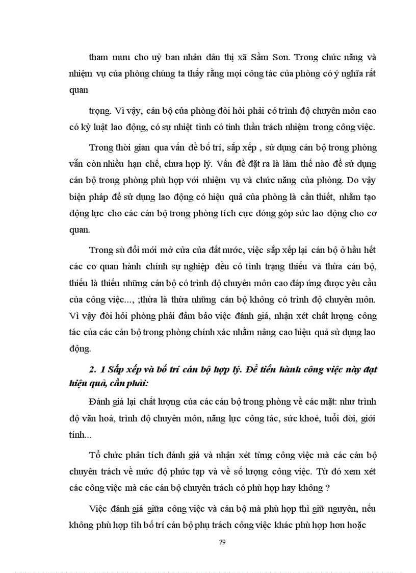 image for page Hoàn thiện công tác tổ chức hoạt động của phòng tổ chức lao động- thương binh- xã hội thị xã Sầm Sơn, Thanh Hoá