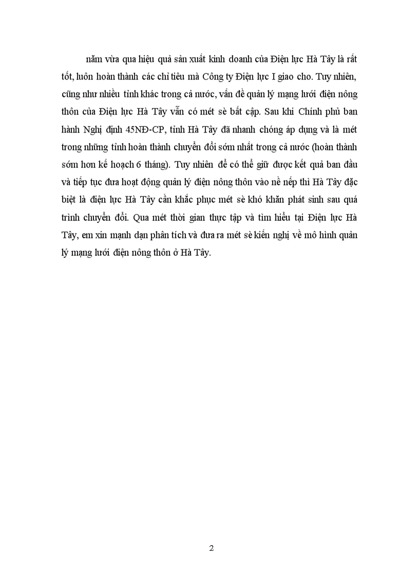 image for page Thực trạng mô hình quản lý điện nông thôn tỉnh Hà Tây