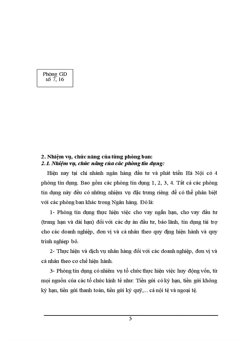 image for page Báo cáo thực tập tổng hợp Chi nhánh Ngân hàng Đầu tư và Phát triển Hà Nội
