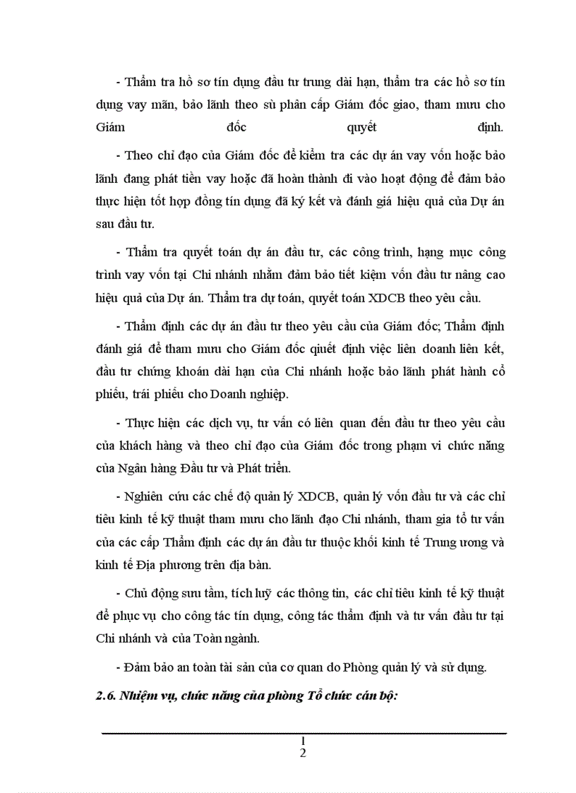image for page Báo cáo thực tập tổng hợp Chi nhánh Ngân hàng Đầu tư và Phát triển Hà Nội