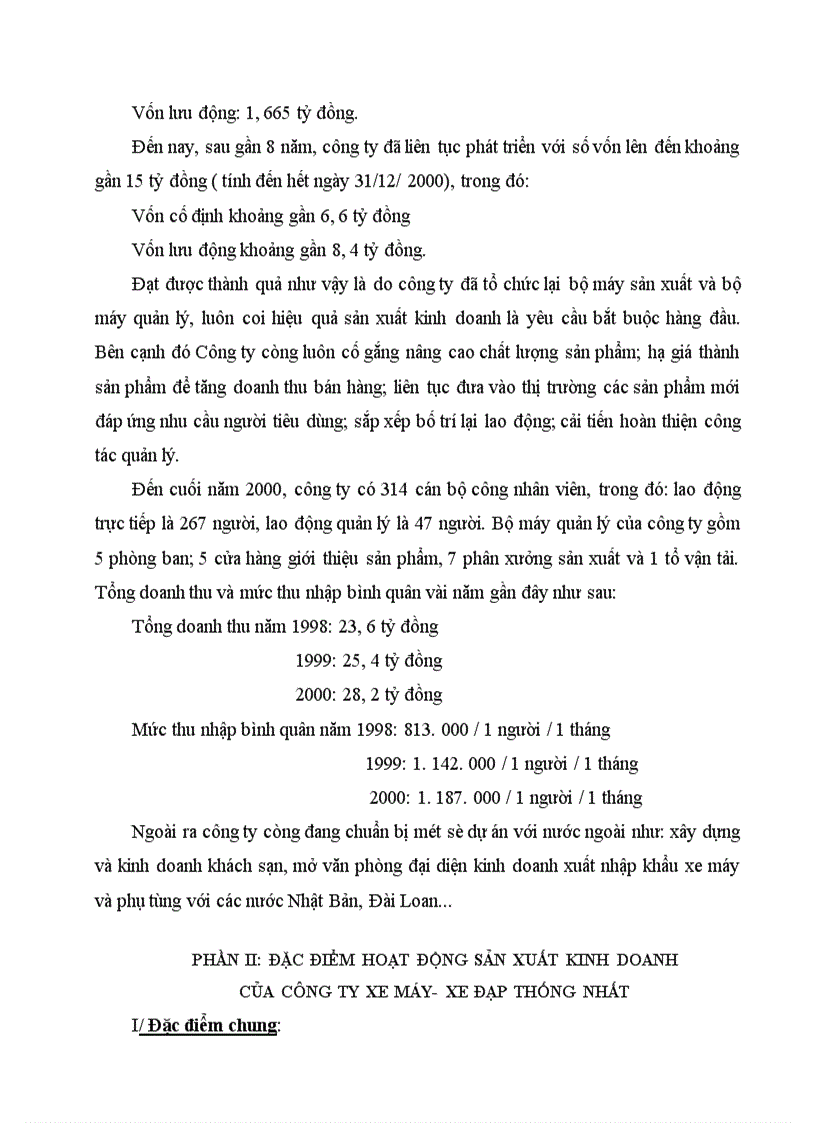 image for page Một số nghiệp vụ kế toán chủ yếu tại Công ty xe máy- xe đạp Thống Nhất.