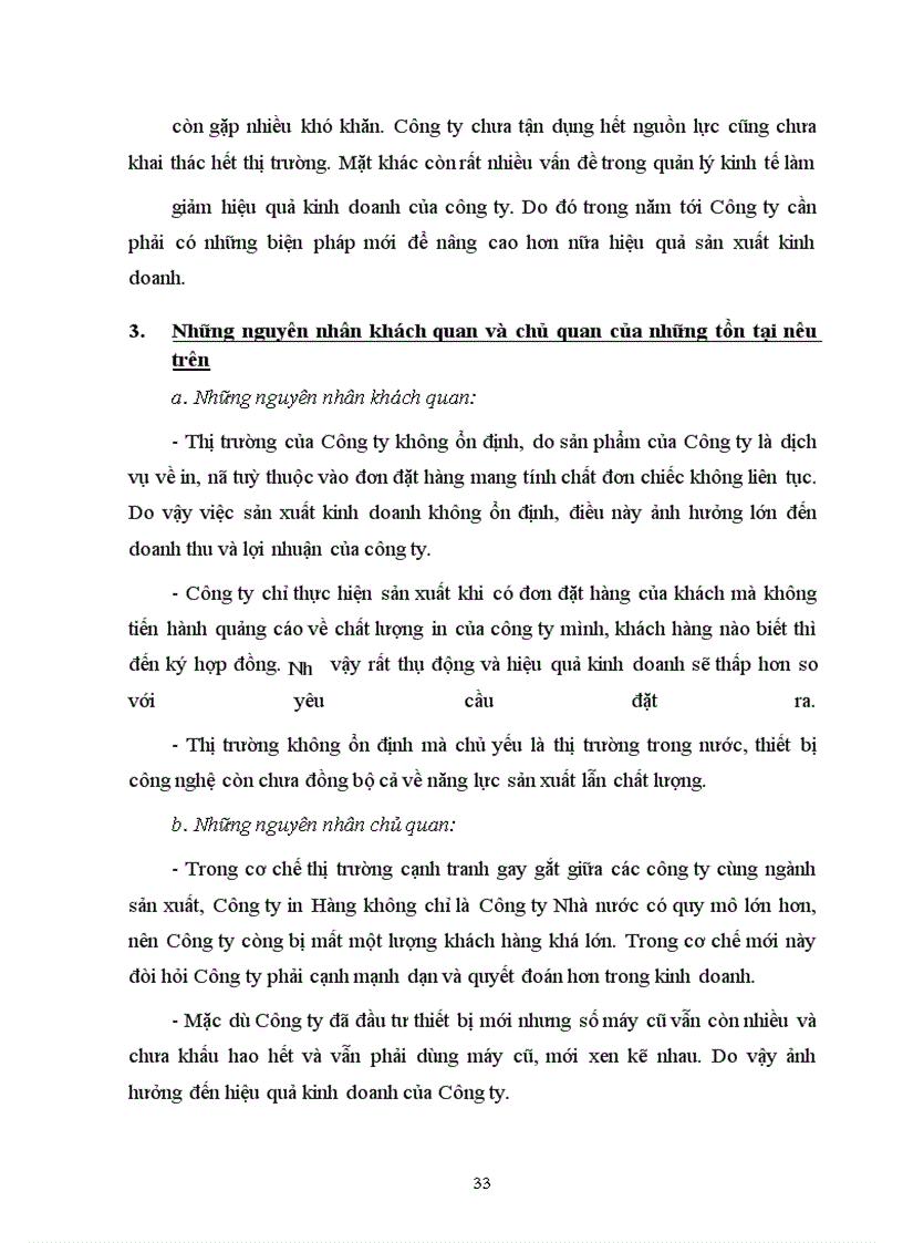 image for page Đánh giá khái quát về hiệu quả sản xuất kinh doanh của Công ty in Hàng không trong những năm gần đây