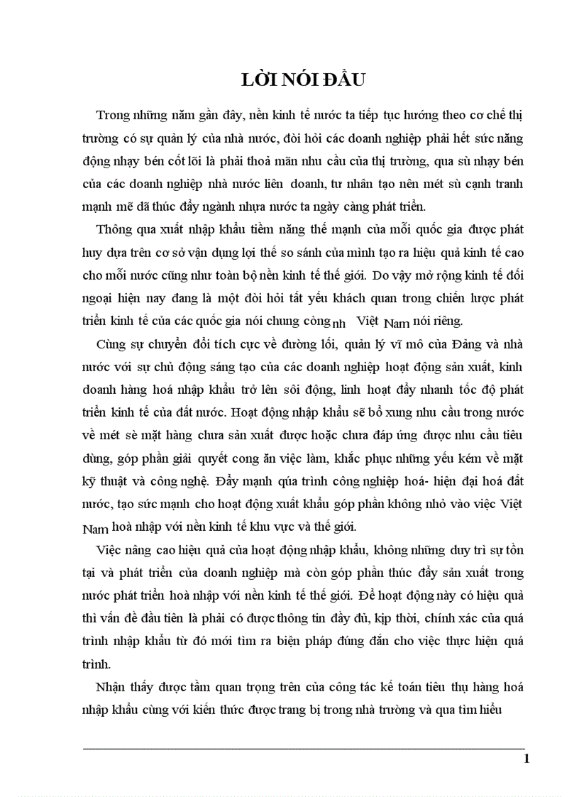 image for page Đánh giá chung và lựa chọn hướng đề tàI tốt nghiệp tại công ty “Thương mại -Dịch vụ Nhựa Hà Nội”.