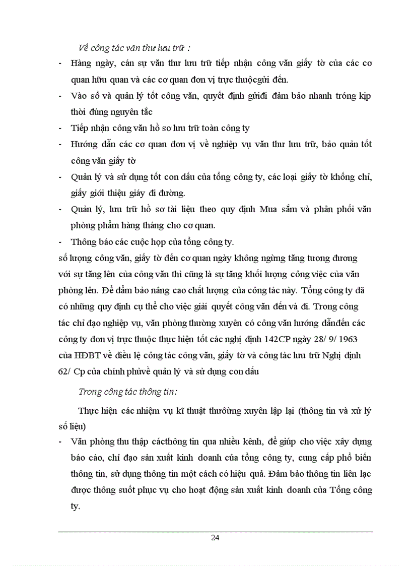 image for page Tổ chức và hoạt động của văn phòng tổng công ty công trình giao thông