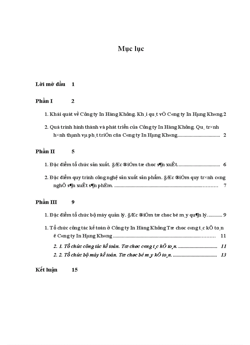 image for page Đặc điểm tổ chức sản xuất và quy trình công nghệ sản xuất sản phẩm ở Công ty Hàng Không