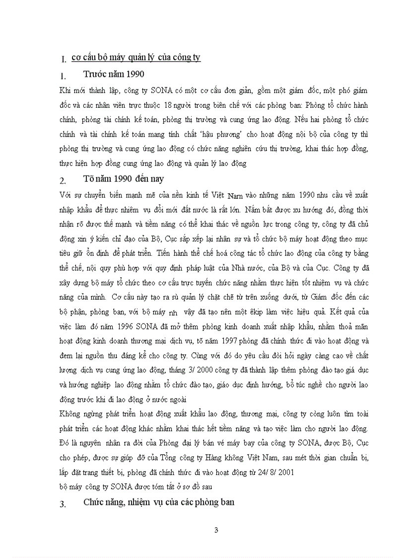 image for page Quá trình hình thành và phát triển của công ty SONA