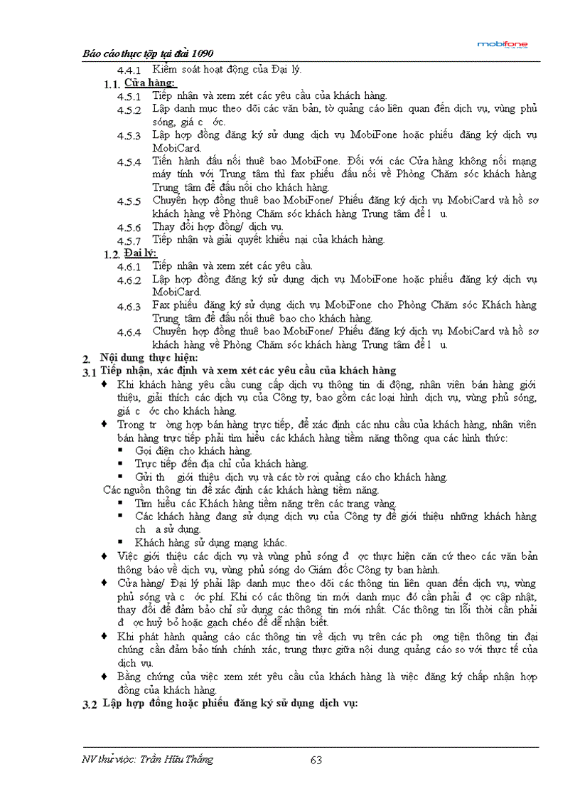 image for page Báo cáo thực tập tổng hợp Công ty VMS MOBIFONE