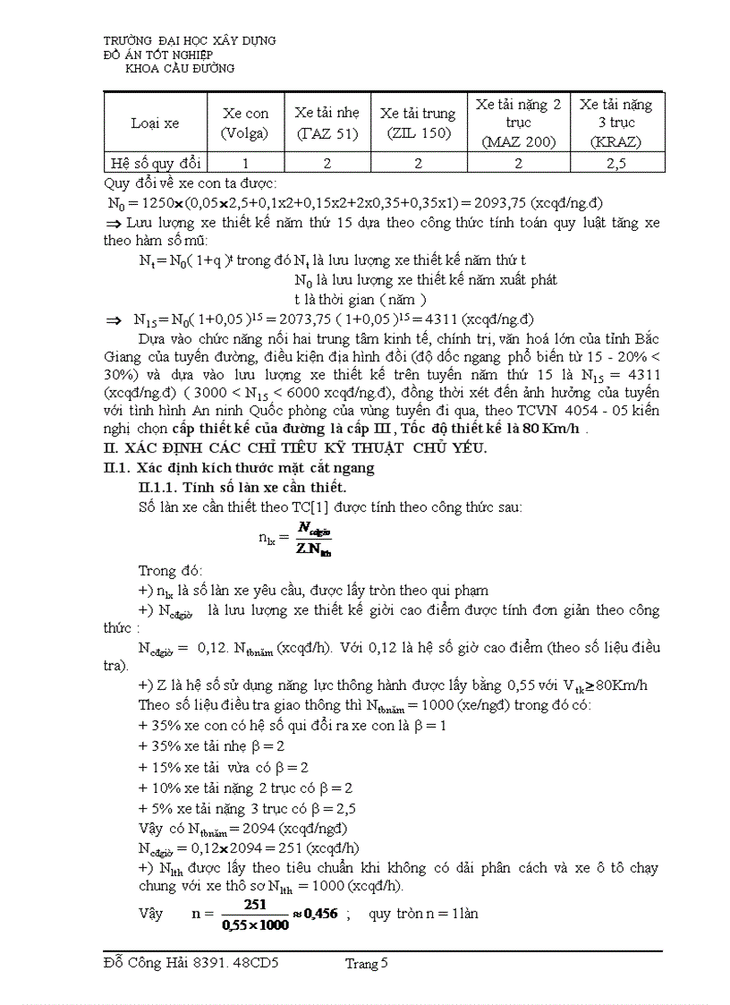 image for page Giải pháp thiết kế trắc dọc ,trắc ngang và tính khối lượng đào đắp
