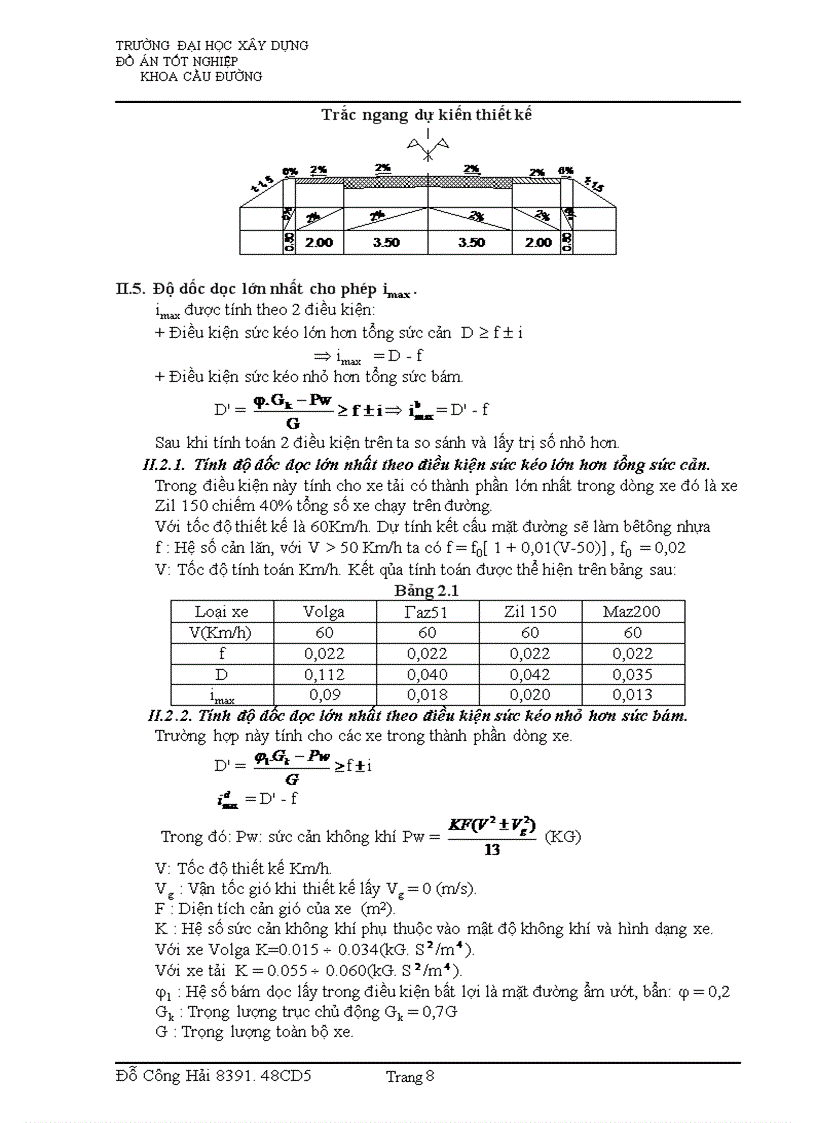 image for page Giải pháp thiết kế trắc dọc ,trắc ngang và tính khối lượng đào đắp