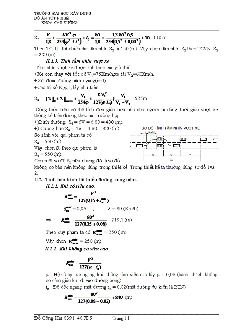 image for page Giải pháp thiết kế trắc dọc ,trắc ngang và tính khối lượng đào đắp