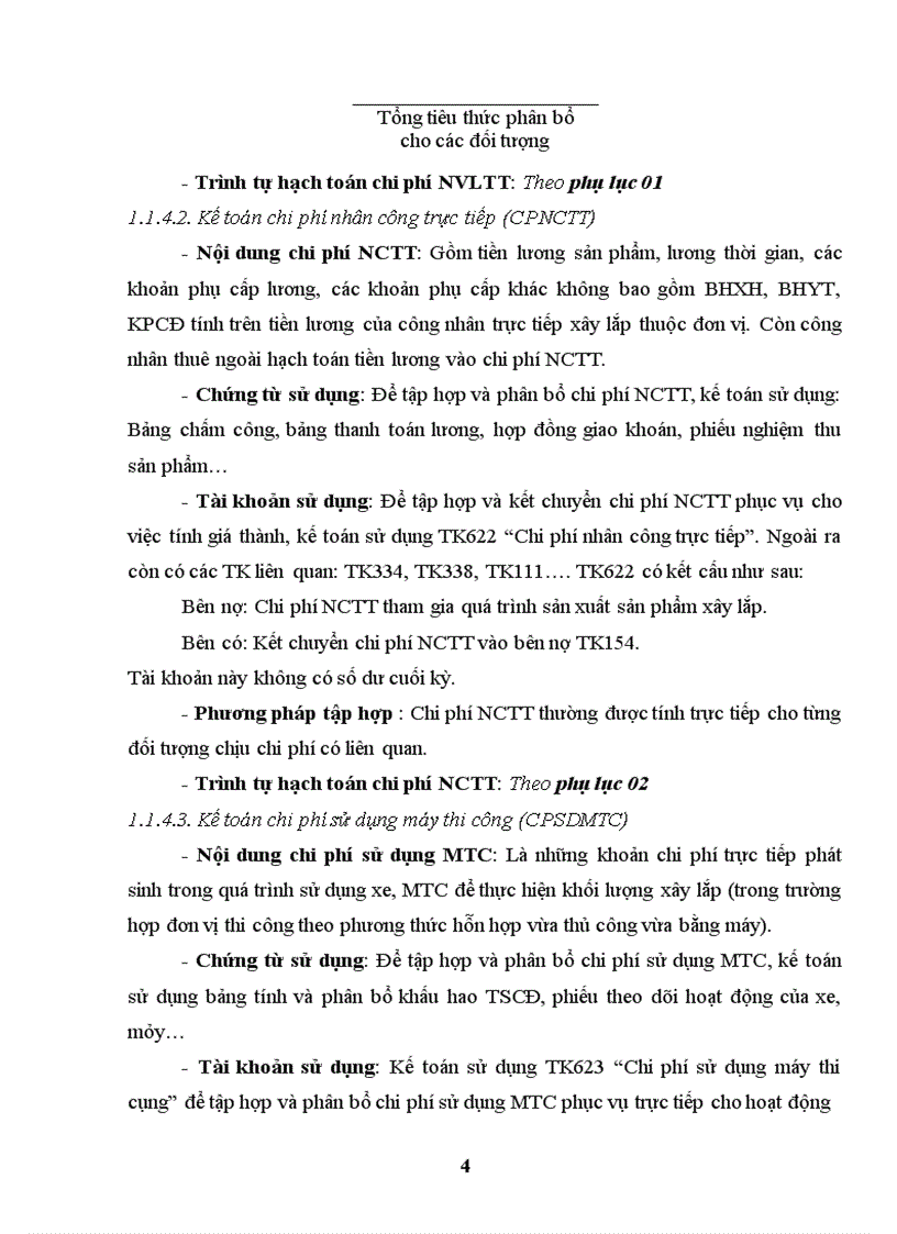 image for page Tình hình thực tế về tổ chức kế toán tập hợp CPSX và tính giá thành SPXL ở công ty cổ phần xây dựng số