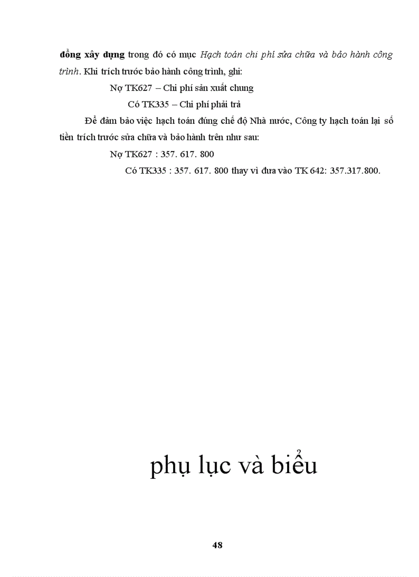 image for page Tình hình thực tế về tổ chức kế toán tập hợp CPSX và tính giá thành SPXL ở công ty cổ phần xây dựng số
