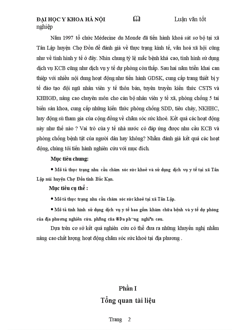 image for page Các dịch vụ y tế ở tỉnh Bắc Kan