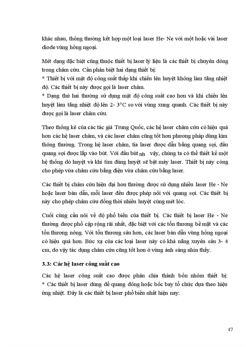 image for page Laser trong y tế