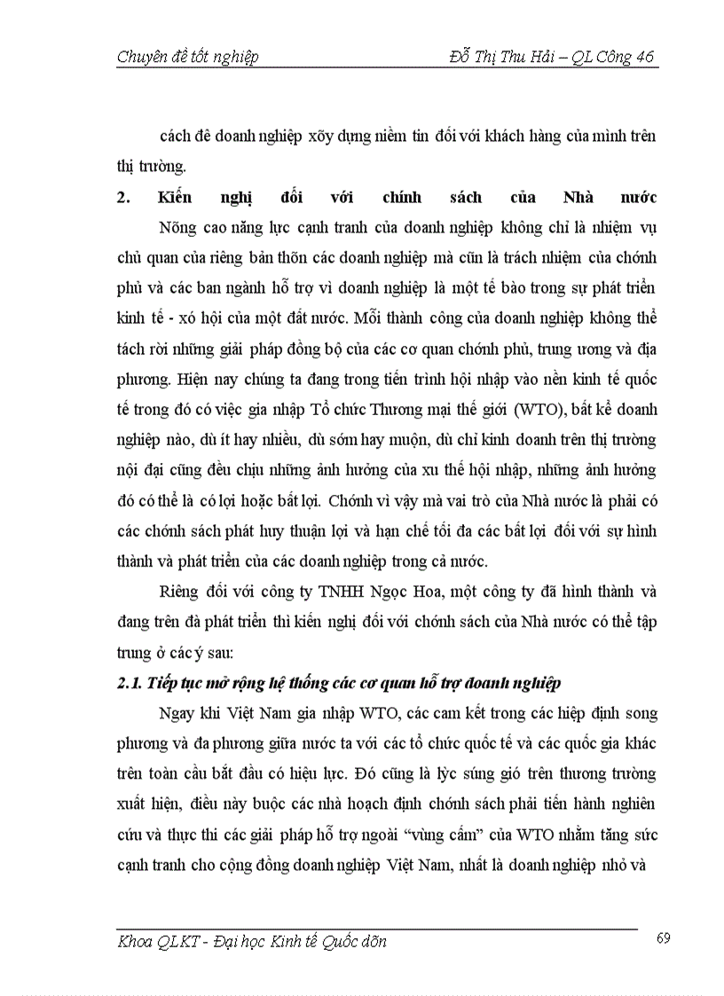image for page Năng lực cạnh tranh & thực trạng năng lực cạnh tranh của doanh nghiệp Việt Nam trong hội nhập kinh tế quốc tế