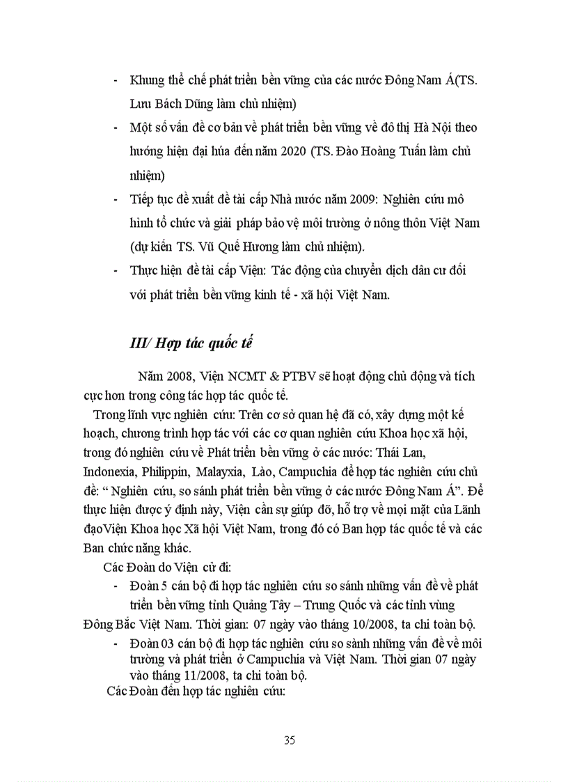 image for page Viện nghiên cứu Môi trường và phát triển bền vững