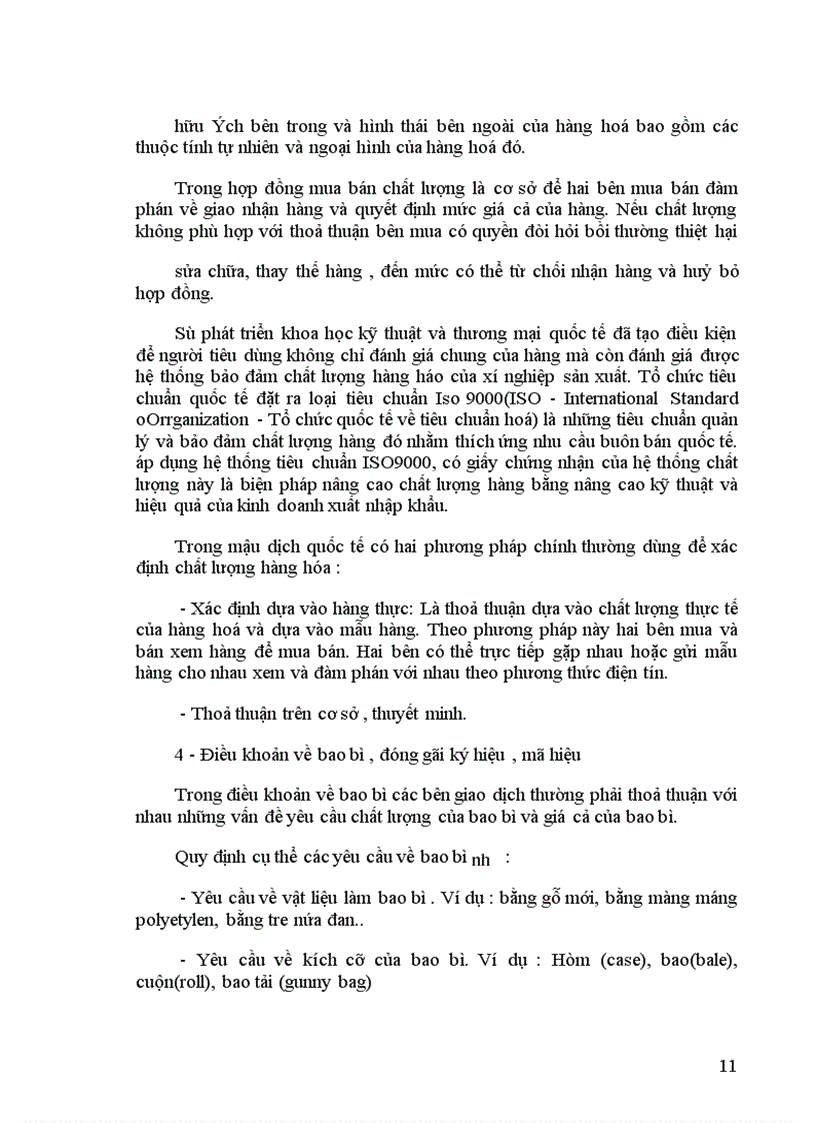 image for page Nội dung hợp đồng ngoại thương