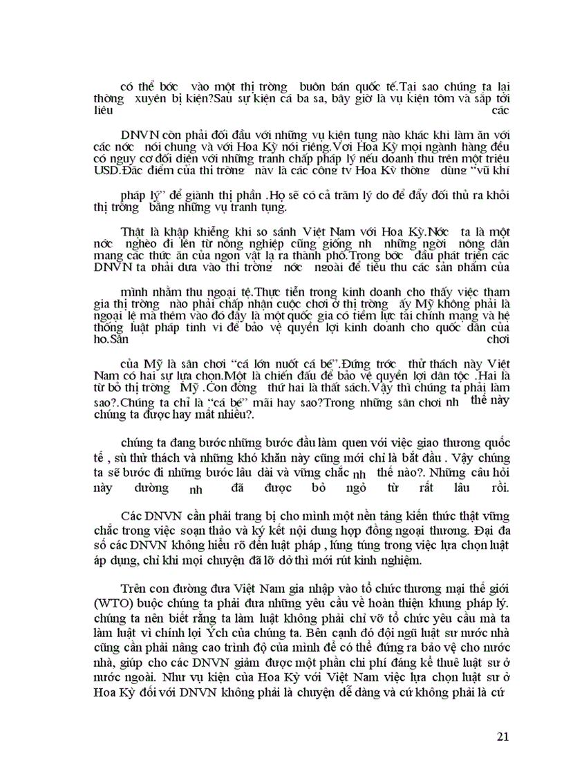 image for page Nội dung hợp đồng ngoại thương