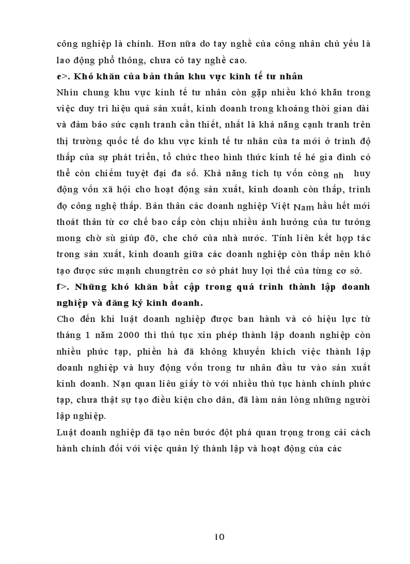 image for page Thực trạng phát triển và cơ chế chính sách đối với kinh tế tư nhân