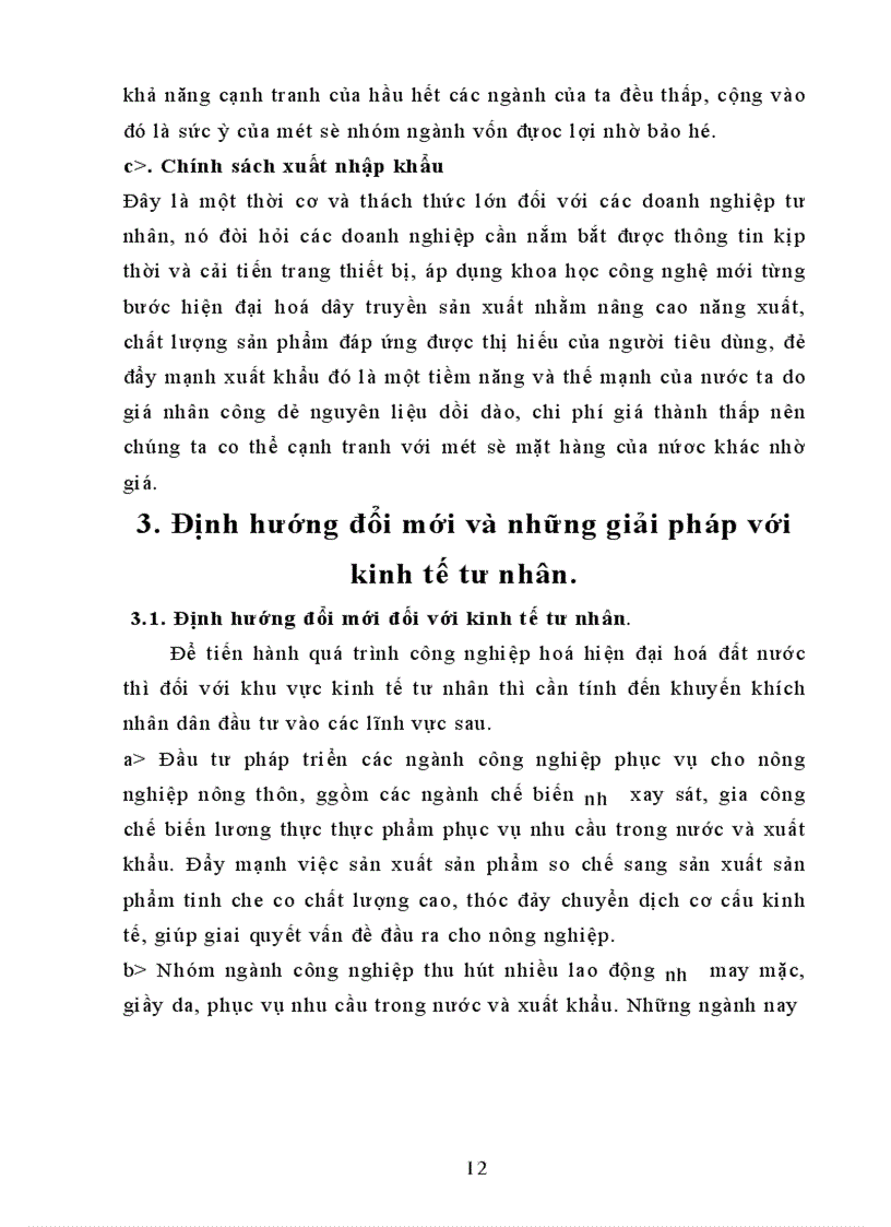 image for page Thực trạng phát triển và cơ chế chính sách đối với kinh tế tư nhân