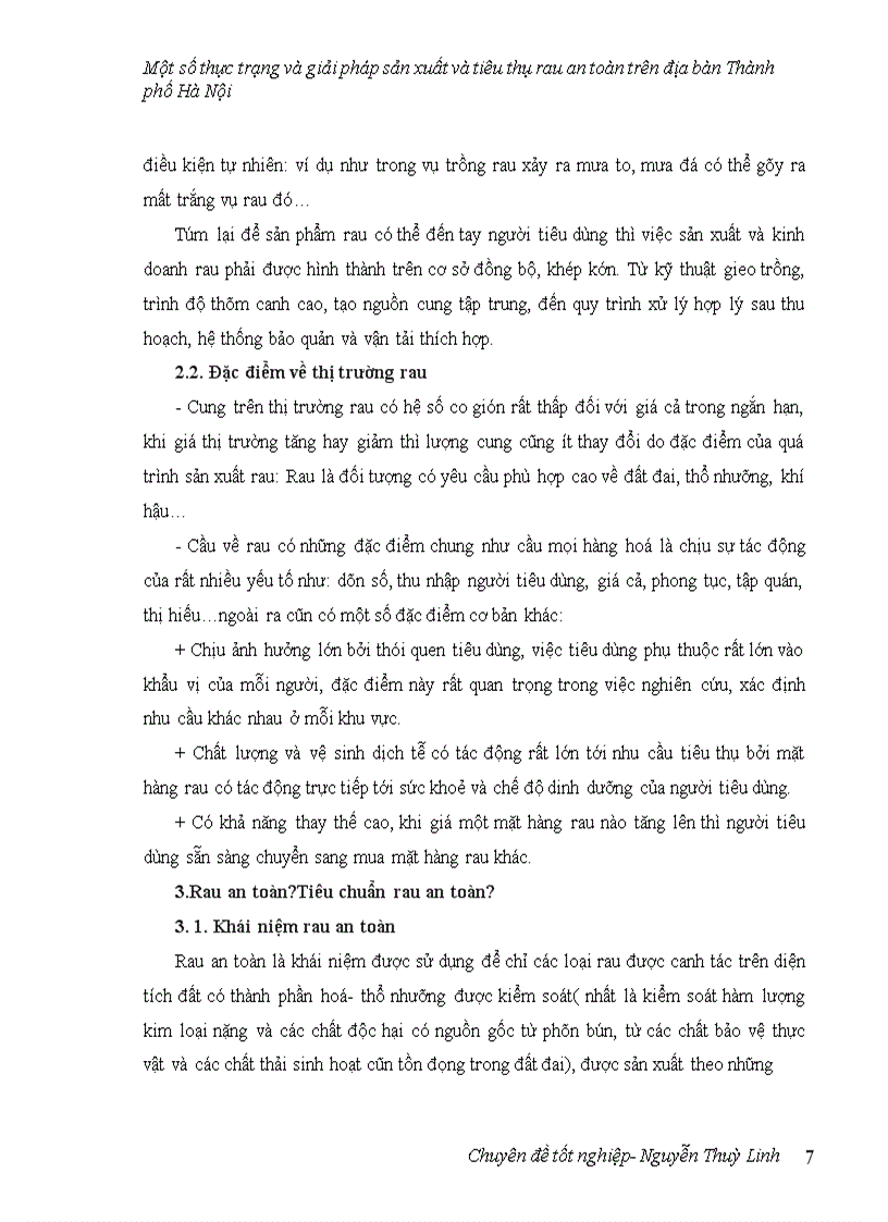 image for page Một số thực trạng và giải pháp sản xuất và tiêu thụ rau an toàn trên địa bàn thành phố Hà Nội