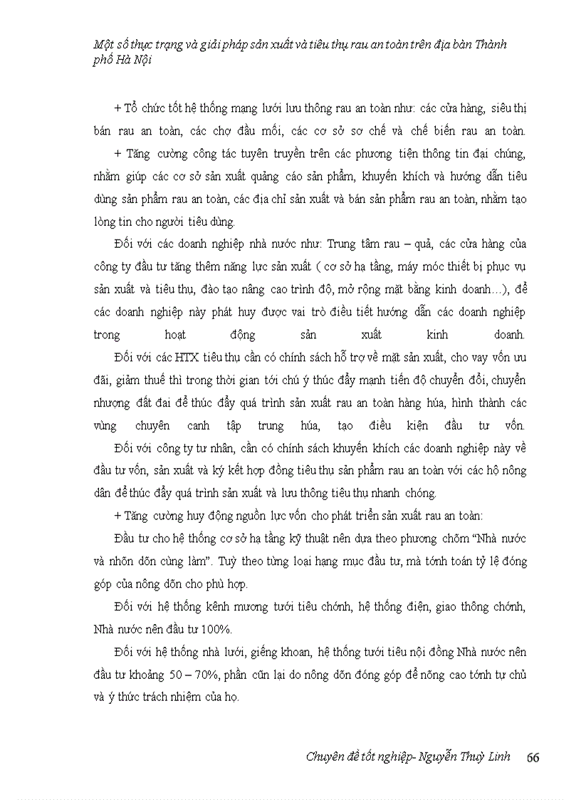 image for page Một số thực trạng và giải pháp sản xuất và tiêu thụ rau an toàn trên địa bàn thành phố Hà Nội
