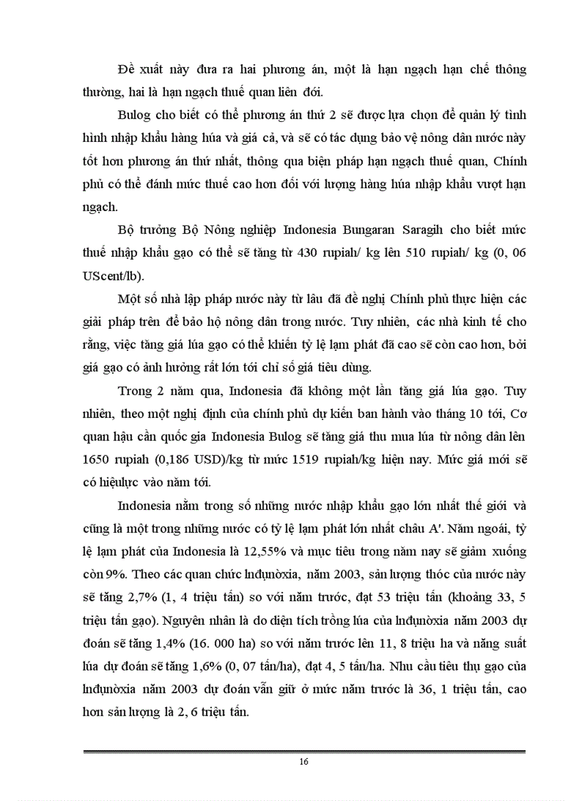 image for page Nền kinh tế Indonesia và sự ảnh hưởng của nó đến sự thâm nhập của công ty Xuất nhập khẩu và xây dựng_ Bộ Nông nghiệp và phát triển nông thôn(IMEXTRACO ) như thế nào?