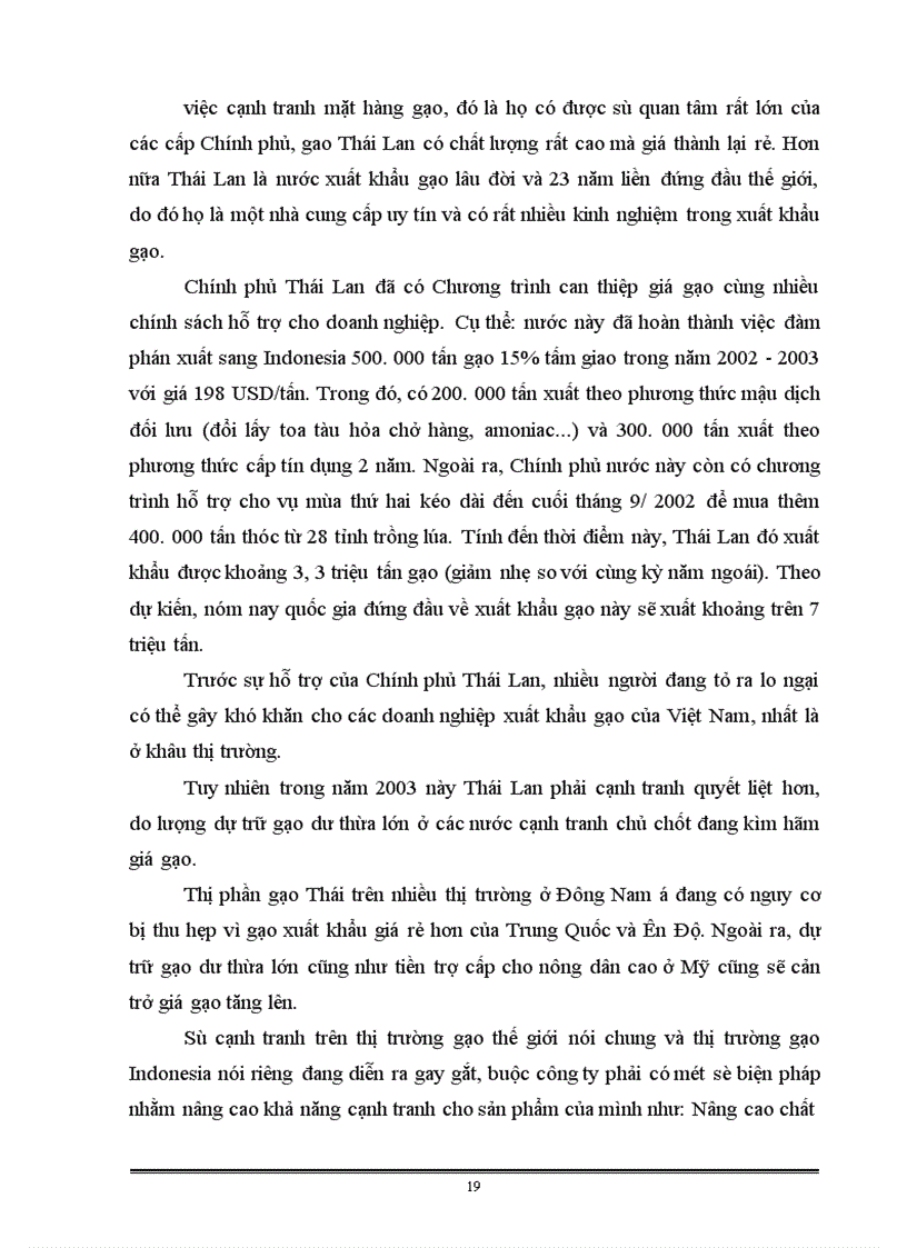 image for page Nền kinh tế Indonesia và sự ảnh hưởng của nó đến sự thâm nhập của công ty Xuất nhập khẩu và xây dựng_ Bộ Nông nghiệp và phát triển nông thôn(IMEXTRACO ) như thế nào?