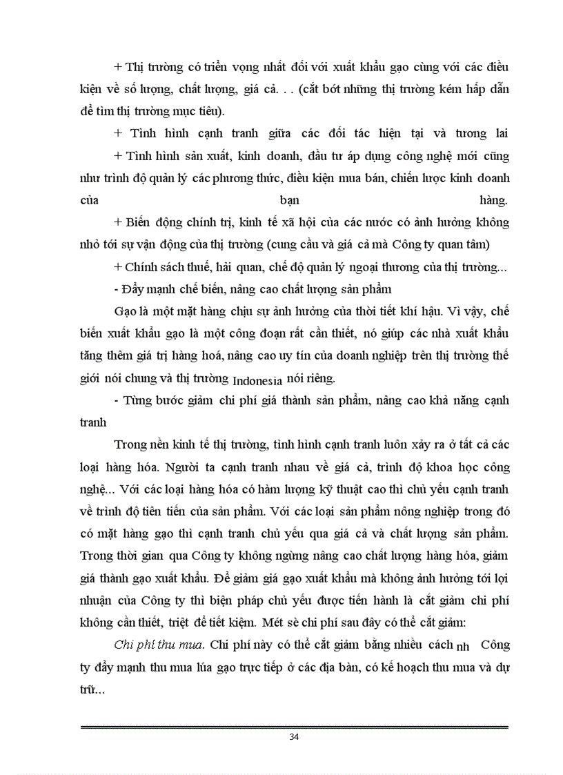 image for page Nền kinh tế Indonesia và sự ảnh hưởng của nó đến sự thâm nhập của công ty Xuất nhập khẩu và xây dựng_ Bộ Nông nghiệp và phát triển nông thôn(IMEXTRACO ) như thế nào?