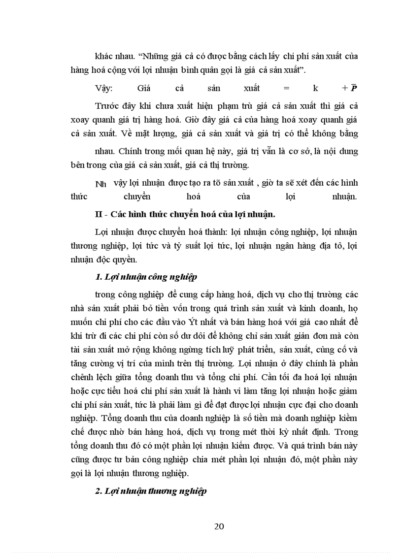 image for page Vai trò của lợi nhuận trong nền kinh tế