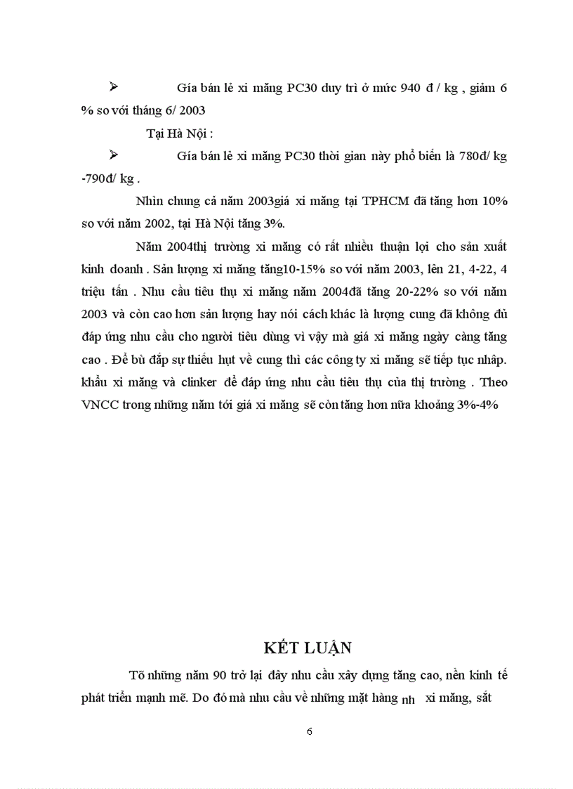 image for page Quan hệ cung cầu tác động đến sự lên xuống của giá cả của mặt hàng xi măng