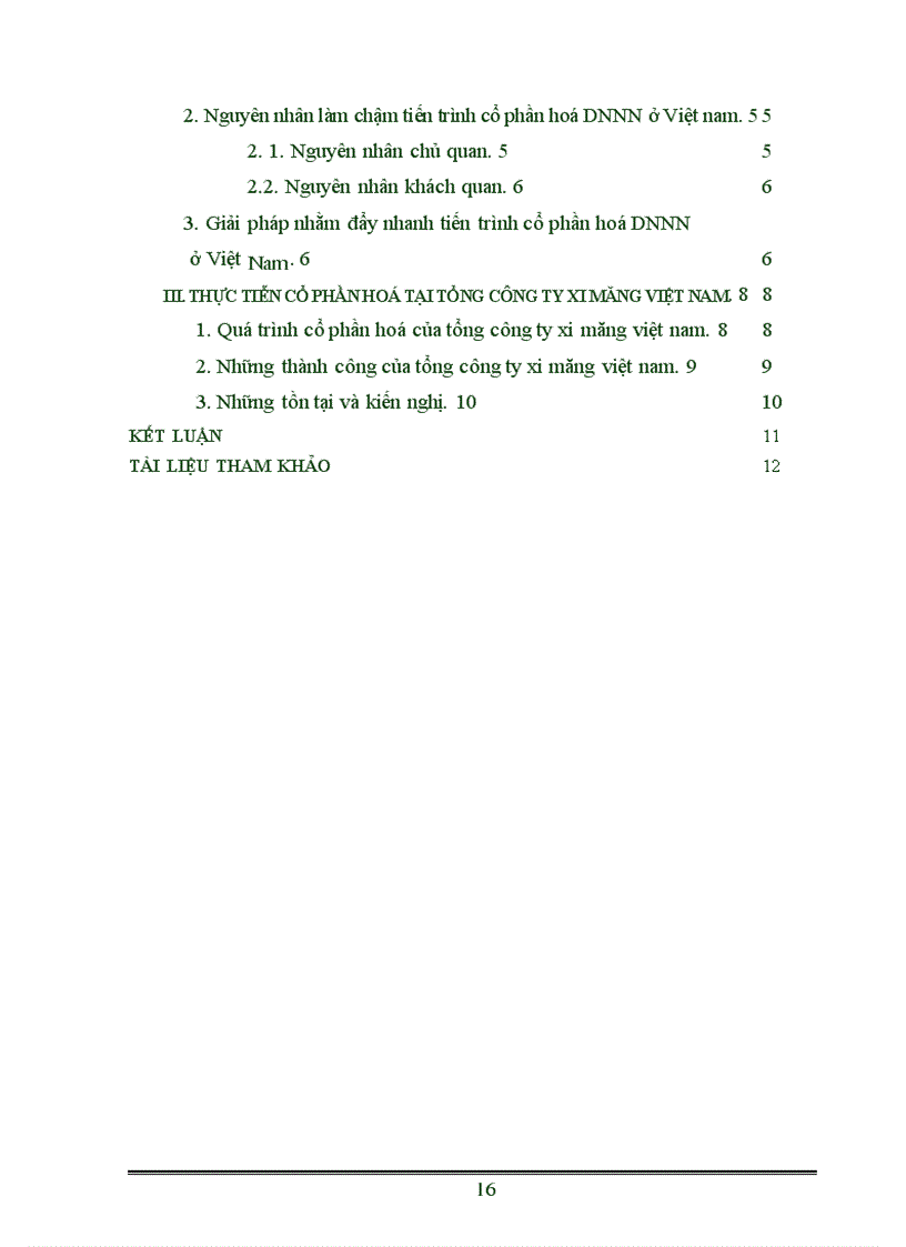 image for page Quá trình cổ phần hoá của các doanh nghiệp nhà nước ở Việt nam - Thực trạng và giải pháp