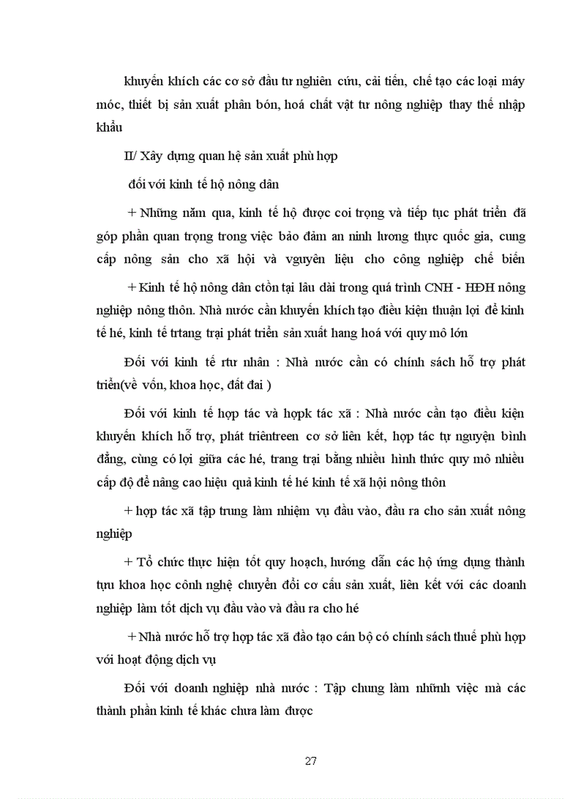 image for page Tình hình CNH-HĐH nông nghiệp nông thôn