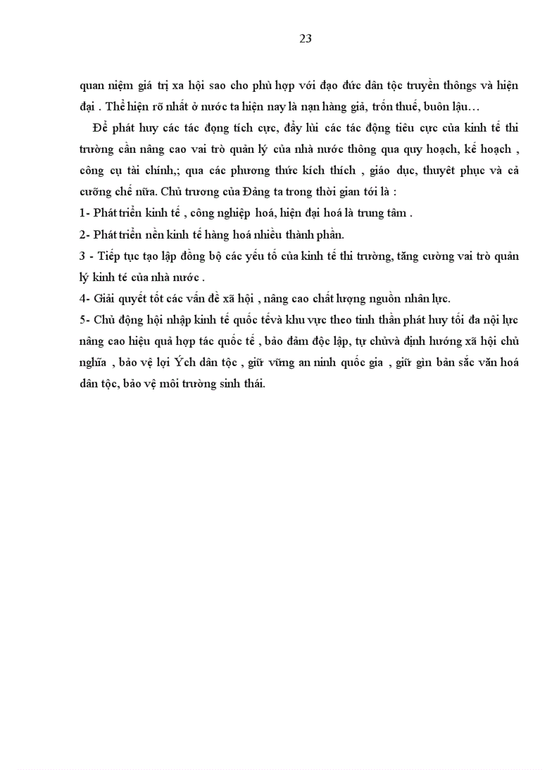 image for page Vai trò của quy luật giá trị đối với sự phát triển kinh tế thị trường ở Việt Nam