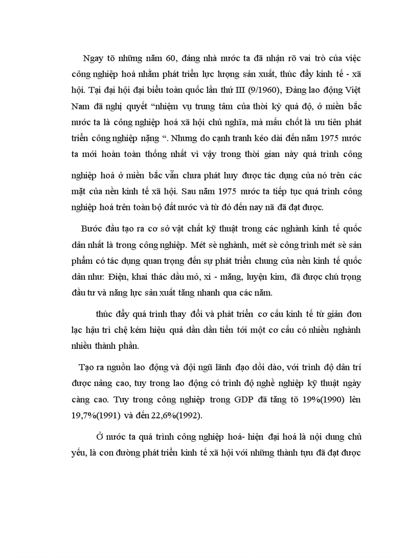 image for page Công nghiệp hoá-hiện đại hoá đất nước