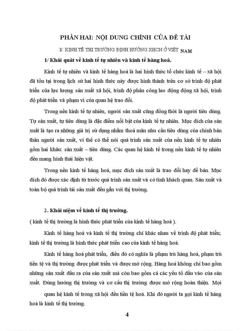 image for page Thực trạng nền kinh tế Việt Nam những năm qua và giải pháp cho nền kinh tế thị trường theo định hướng XHCN.