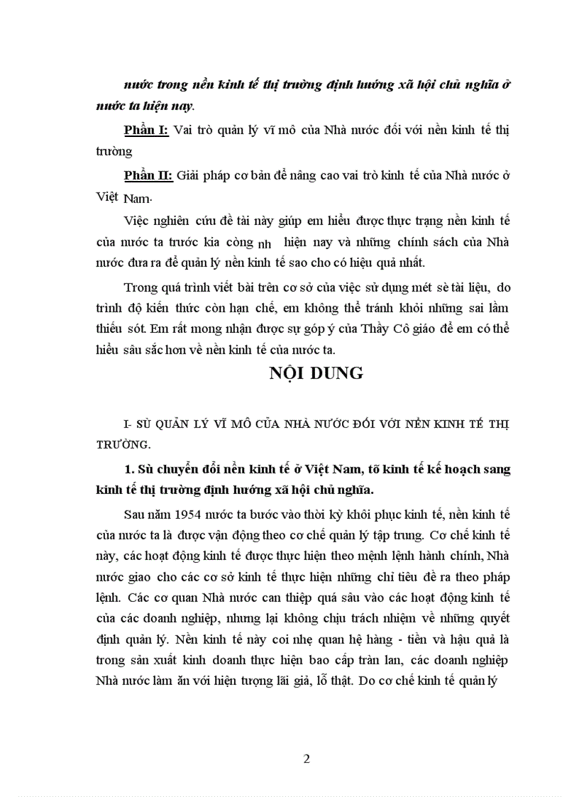 image for page Vai trò kinh tế của Nhà nước trong nền kinh tế thị trường định hướng xã hội chủ nghĩa ở nước ta hiện nay.