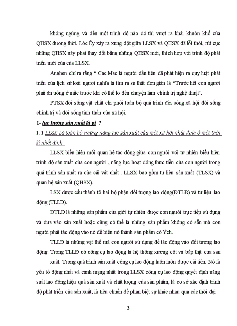 image for page Qua lịch sử 3 phương thức sản xuất trước TBCN chứng minh quy luật QHSX phải phù hợp với trình độ phát triển của LLSX