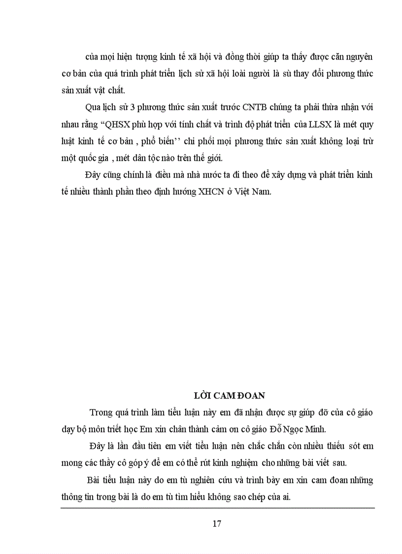 image for page Qua lịch sử 3 phương thức sản xuất trước TBCN chứng minh quy luật QHSX phải phù hợp với trình độ phát triển của LLSX
