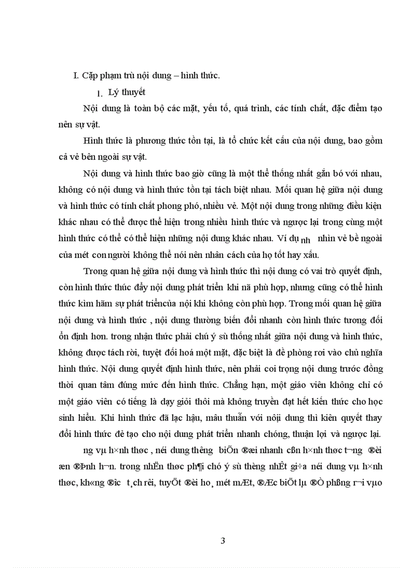 image for page Đề tài tiểu luận: Dùng cặp phạm trù nội dung – hình thức và quy luật chất – lượng để phân tích tình trạng dạy thêm và học thêm ở nước ta hiện nay
