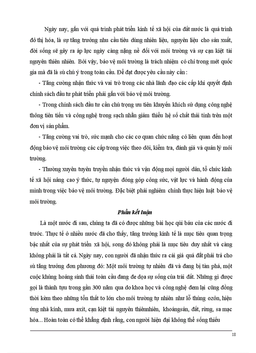image for page Môi trường sinh thái vấn đề và giải pháp