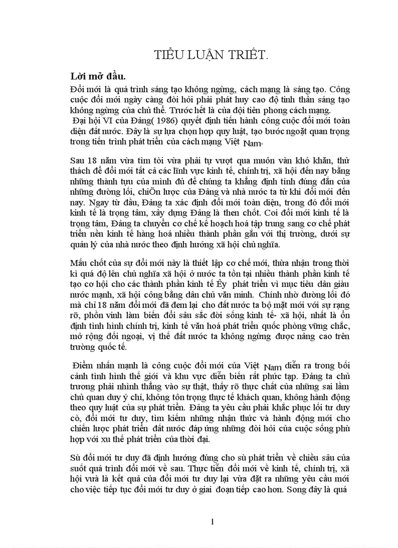 image for page Tính kế thừa của phủ định biện chứng và vận dung, xem xét công cuộc đổi mới kinh tế ở Việt Nam