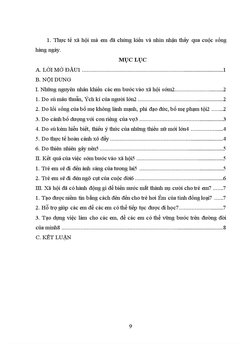 image for page “Những nguyên nhân và kết quả từ xã hội, gia đình ảnh hưởng tới trẻ em