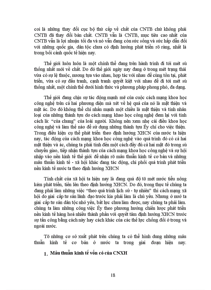 image for page Quy luật mâu thuẫn, vận dụng vào phân tích công cuộc đổi mới ở nước ta hiện nay