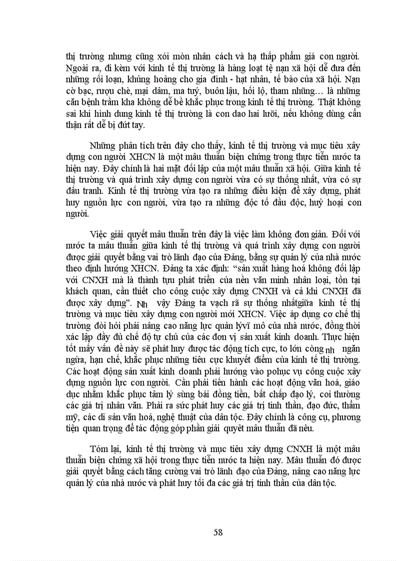 image for page Quy luật mâu thuẫn, vận dụng vào phân tích công cuộc đổi mới ở nước ta hiện nay