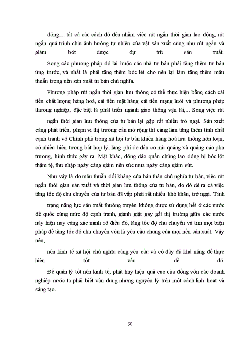 image for page Trình bày lý thuyết tuần hoàn và chu chuyển của tư bản. ý nghĩa thực tiến rút ra khi nghiên cứu lý thuyết này đối với việc quản lý các doanh nghiệp của nước ta khi chuyển sang nền kinh tế thị trường theo định hướng xã hội chủ nghĩa