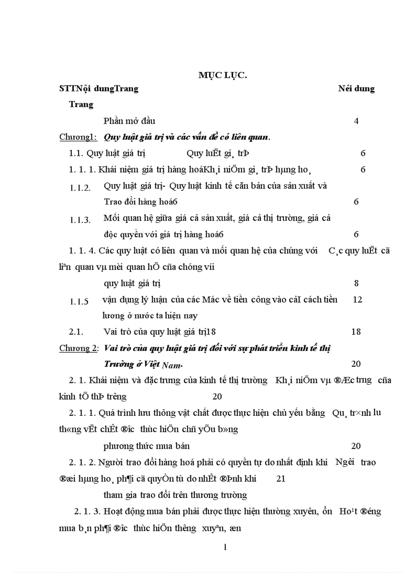 image for page Lý luận giá trị của c.mác và sự vận dụng vào nền kinh tế ở việt nam hiện nay
