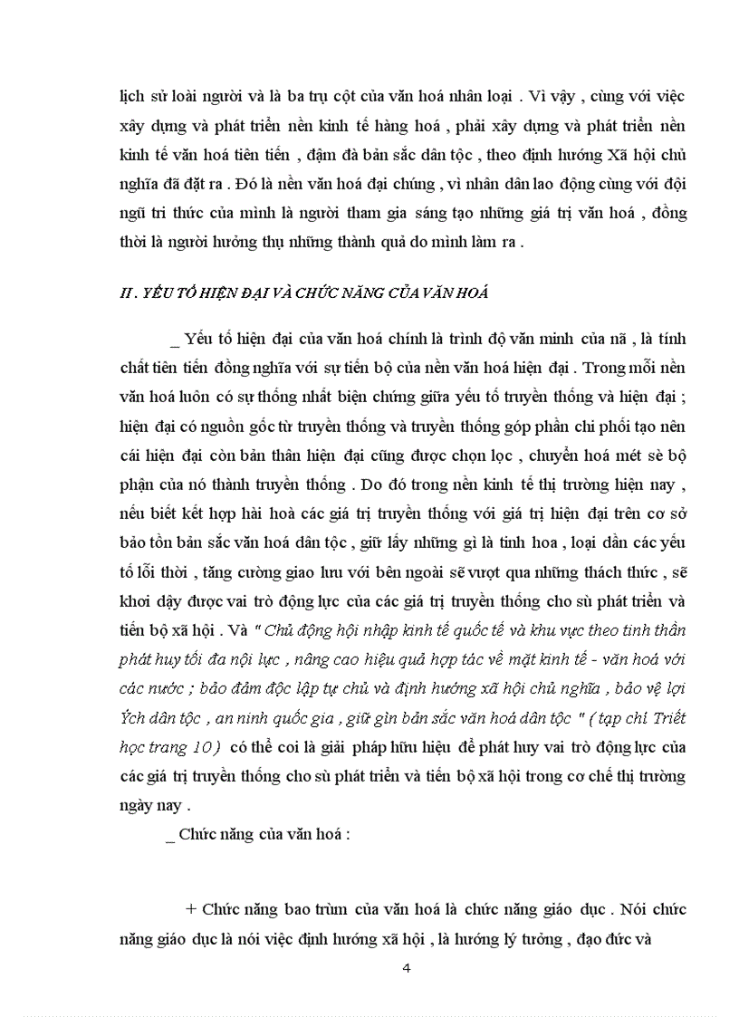 image for page Yếu tố văn hoá trong cơ chế thị trường nhìn từ góc độ triết học